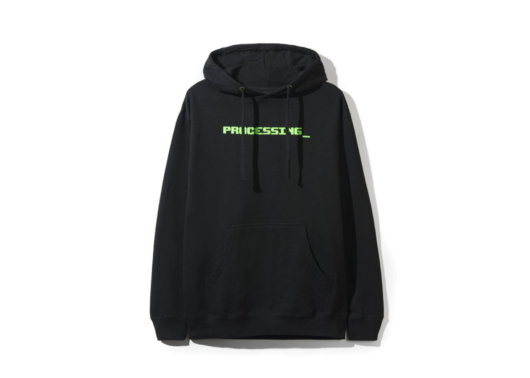 Anti Social Social Club ASSC Processing Hoodie Black