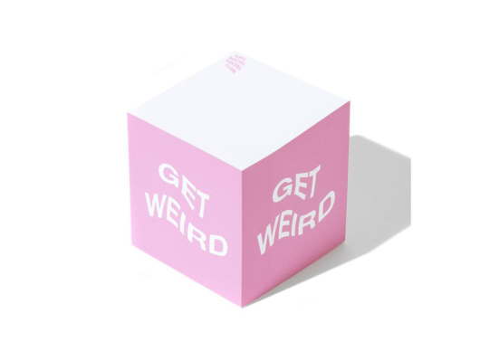 Anti Social Social Club ASSC Reminder Sticky Notes Pink (SOLD OUT)