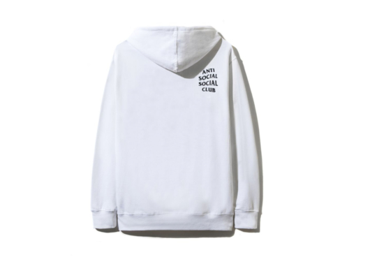 Anti Social Social Club ASSC Shatto Hoodie White - Image 2