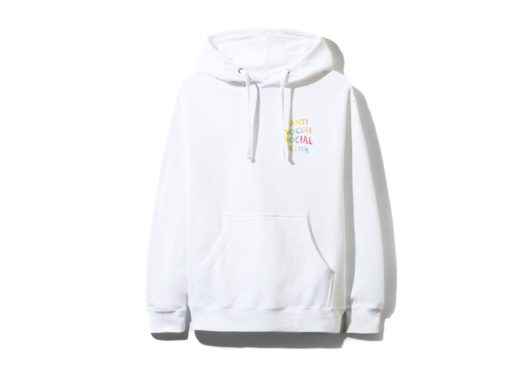 Anti Social Social Club ASSC Thai Dye Hoodie White
