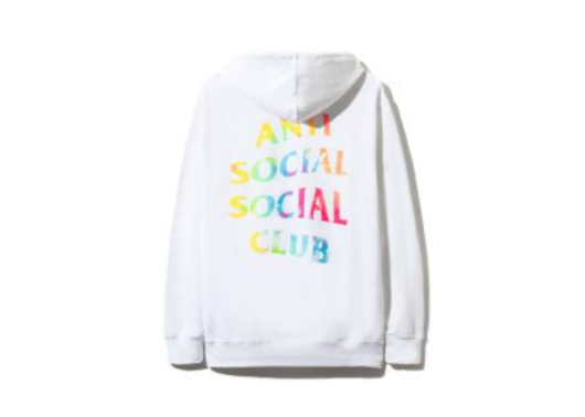 Anti Social Social Club ASSC Thai Dye Hoodie White - Image 2