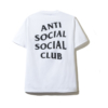 Anti Social Social Club ASSC x Line Brown Bear Tee White - Image 2