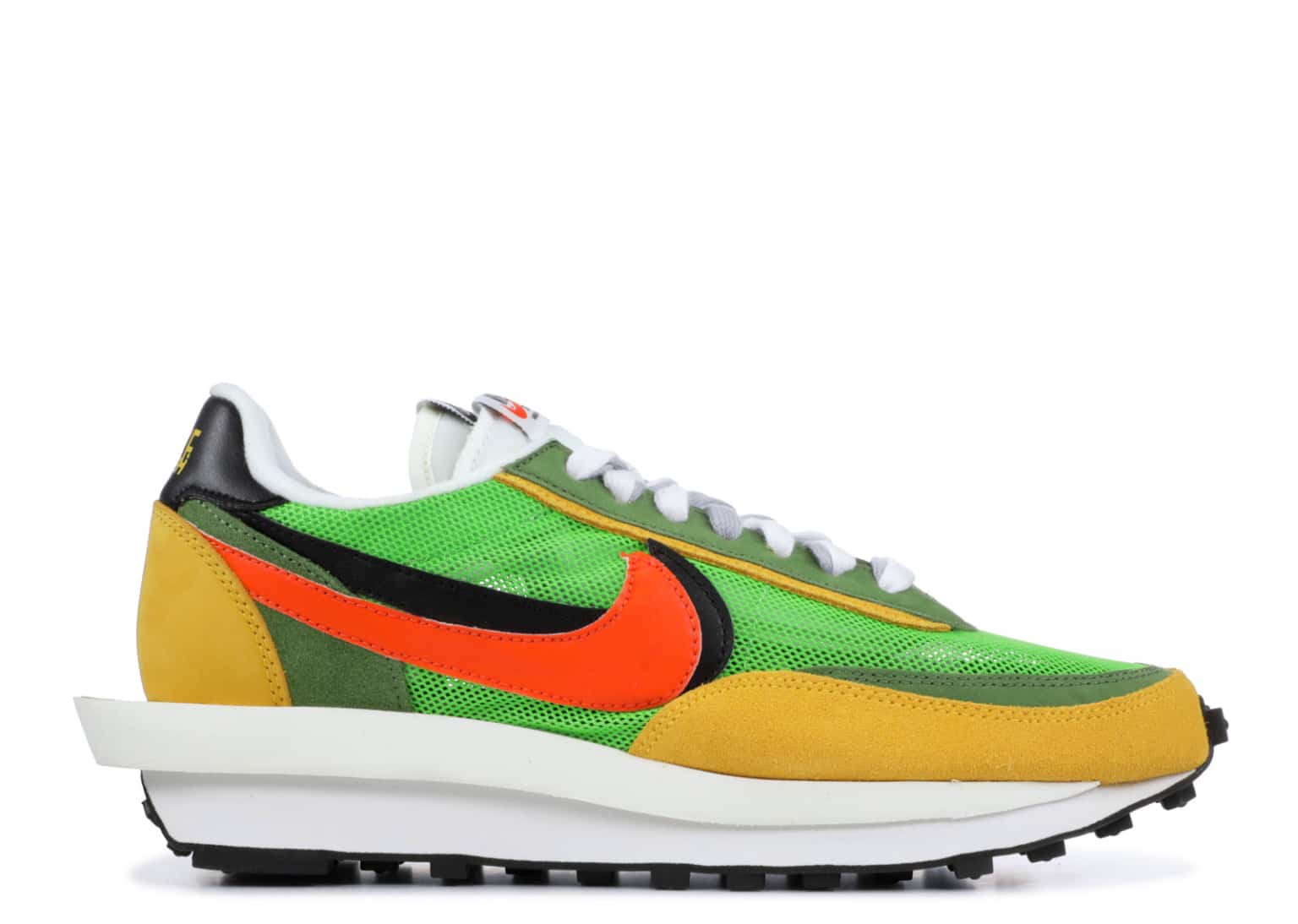 sacai x nike ld waffle green multi