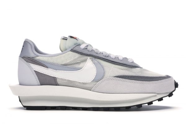 white sacai nike
