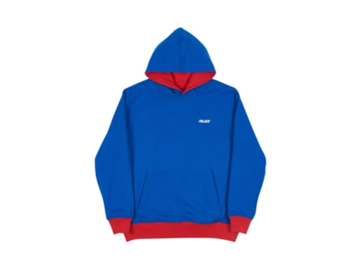 Palace Reverso Hoodie Red/Blue - Image 2