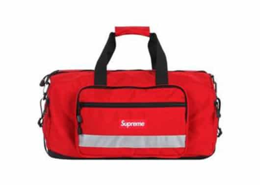 Supreme Hi-Vis Duffle Bag FW14 Red