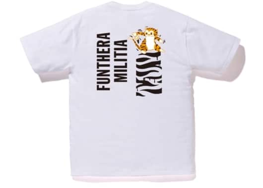 Bape Tiger Tee (FW18) White - Image 2