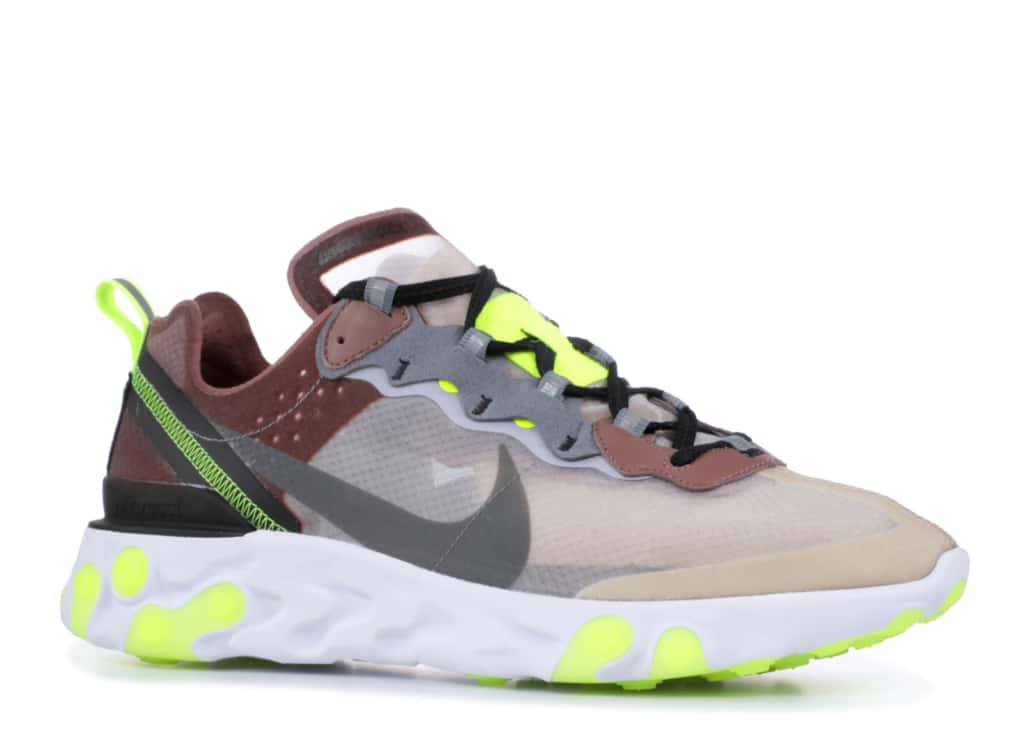 nike react 87 desert sand