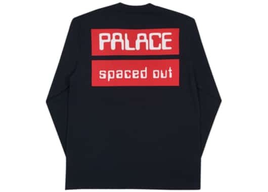 Palace P-Moon Longsleeve Black/White/Red