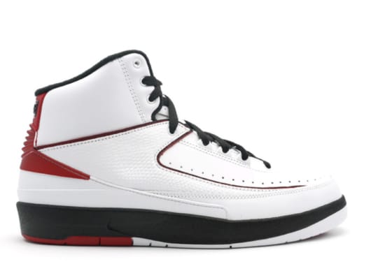 Air Jordan 2 Retro White Varsity Red (2004)