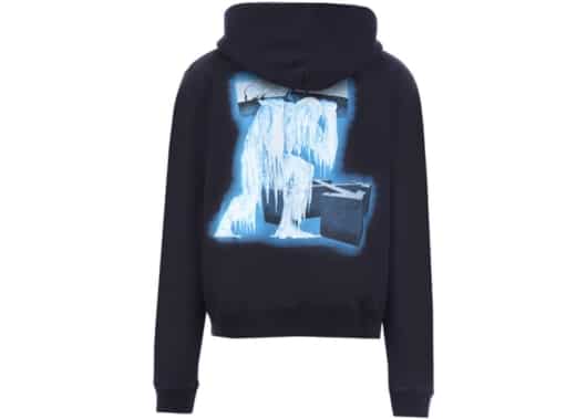 Off White Iceman Hoodie Black