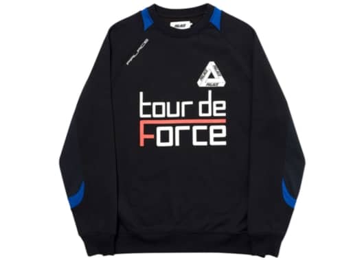 Palace Tour de Force Crewneck Black