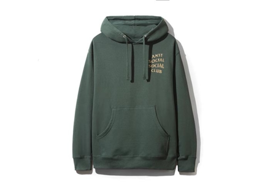 Anti Social Social Club ASSC Blinded Hoodie Green