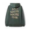 Anti Social Social Club ASSC Blinded Hoodie Green