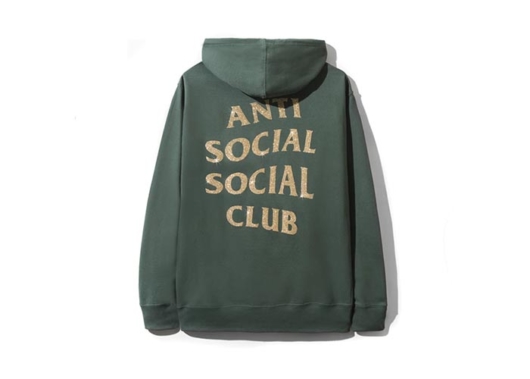 Anti Social Social Club ASSC Blinded Hoodie Green