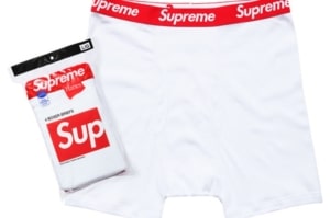 Supreme Hanes Boxer (4 Pack) Briefs White