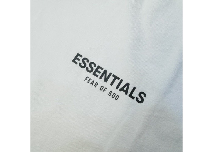 Buy Fear of God Essentials Boxy Logo Tee White Online in Australia ...