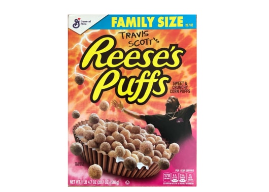 Travis Scott Reese's Puffs Cereal