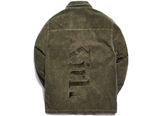 Kith Corduroy Ginza Shirt Olive - Image 2