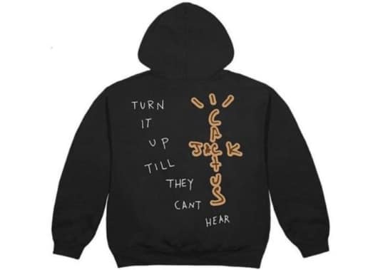 Travis Scott Highest In The Room Sun Hoodie Black - Image 2