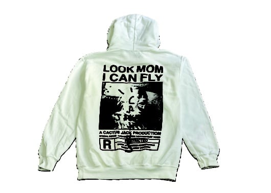 Travis Scott LMICF Red Pink Cactus Jack White Hoodie