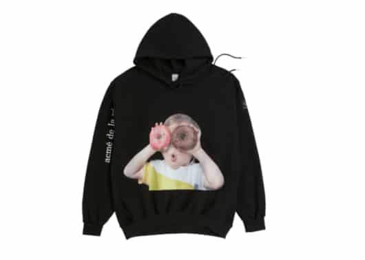 ADLV Baby Face Donut 1 (Boy) Hoodie Black