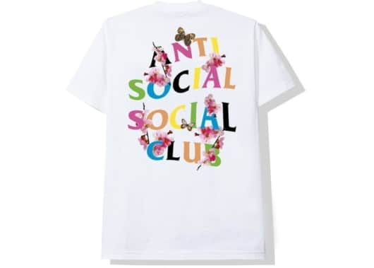 Anti Social Social Club Frantic Tee White