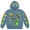 Cactus Plant Flea Market Kid Cudi Enter Galactic Hoodie Blue