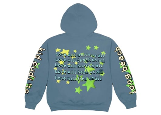 Cactus Plant Flea Market Kid Cudi Enter Galactic Hoodie Blue