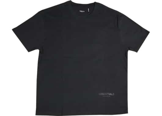 FEAR OF GOD ESSENTIALS 3M Logo Boxy T-shirt Black