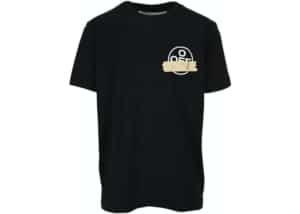 off white tape t shirt black