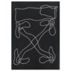Off White Oversized Abstract Arrows Embroidered Tee Black/White - Image 2