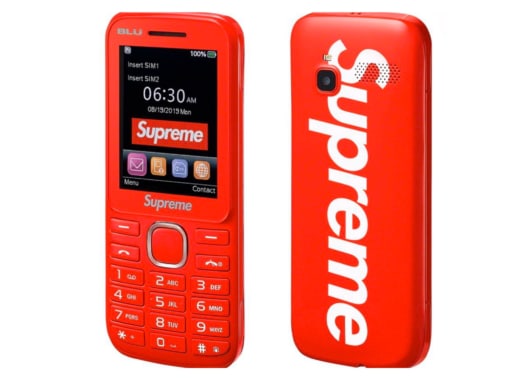 Supreme/Blu Burner phone Red