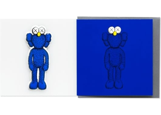 Kaws NGV Blue BFF Puffy Sticker Multi