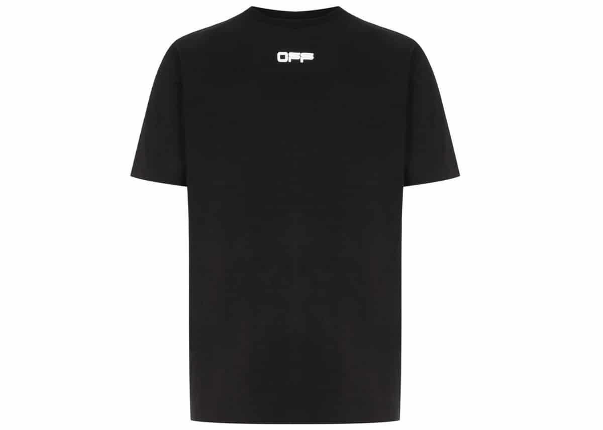 Buy Off White Caravaggio Square Tee Black Online in Australia | KickSTW