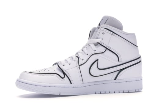 Air Jordan 1 Mid Iridescent Reflective White (W)