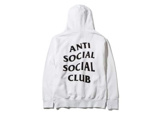 Anti Social Social Club ASSC Mind Games Hoodie White