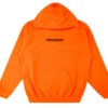 Anti Social Social Club x Undefeated Paranoid Hoodie Orange - Image 2