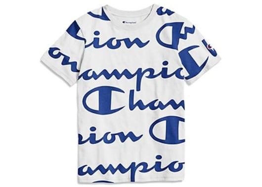 Champion Heritage Giant Logo Tee White