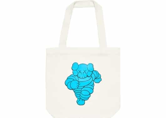 Kaws NGV Chum Tote Bag Blue