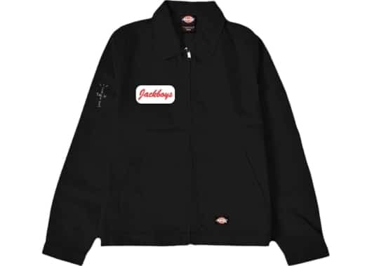 Travis Scott JACKBOYS Work Jacket Black