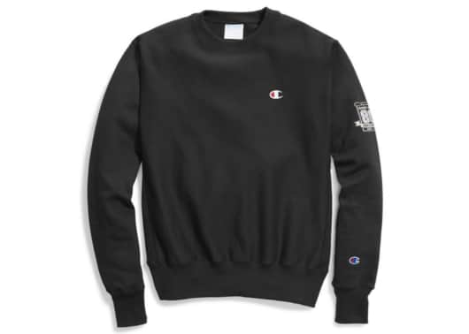 Champion Reverse Weave Crewneck 80 Years Black - Image 2