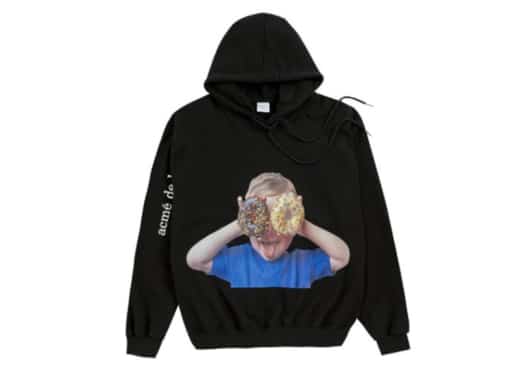 ADLV Baby Face Donut 2 (Boy) Hoodie Black