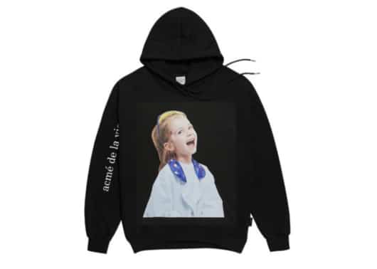 ADLV Baby Face Sound Of Music Girl Hoodie Black