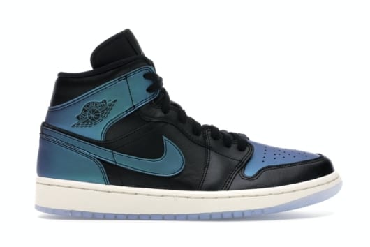 Air Jordan 1 Mid Iridescent Black (W)