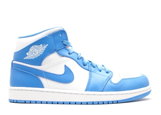 Air Jordan 1 Mid 'UNC' 554724 106