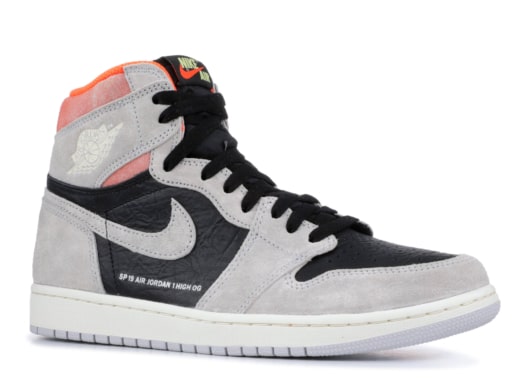 Air Jordan 1 Retro High Neutral Grey Hyper Crimson