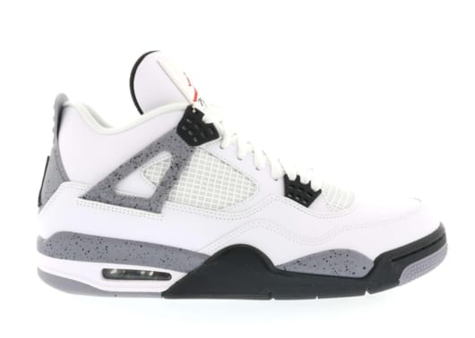 Air Jordan 4 Retro White Cement (2016) (With Flaw)