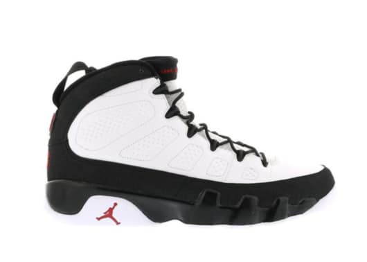 Air Jordan 9 Retro White Black Red (2010)