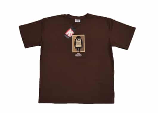 Banksy Laugh Now Tee Brown